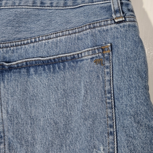 Madewell Relaxed Denim Shorts Sz 29 Distressed - Picture 5 of 8